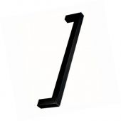 Atlantic - APH45019SQMB Mitred Pull Handle &lbrack;Bolt Through&rsqb; 450mm x 19mm - Matt Black