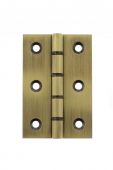 Atlantic - AWH3222AB Washered Hinges 3" x 2" x 2&period;2mm - Antique Brass