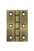 Atlantic - AWH3222MAB Washered Hinges 3" x 2" x 2&period;2mm - Matt Antique Brass