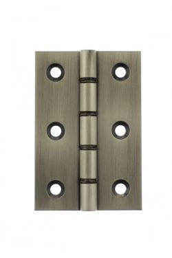 Click Here To Enlarge This Photo Of Atlantic - AWH3222MBN Washered Hinges 3" x 2" x 2&period;2mm - Matt Gun Metal