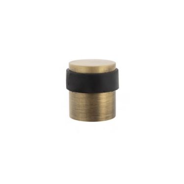 Click Here To Enlarge This Photo Of Atlantic - ADSCPMAB Cylinder Premium Floor Mounted Door Stop - Matt Antique Brass