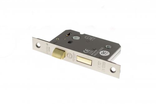 Click Here To Enlarge This Photo Of Atlantic - ALKBATH25MBN Mortice Bathroom Lock &lbrack;CE&rsqb; 2&period;5" - Matt Gun Metal