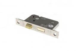 Atlantic - ALKBATH25MBN Mortice Bathroom Lock &lbrack;CE&rsqb; 2&period;5" - Matt Gun Metal