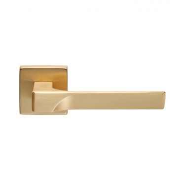 Click Here To Enlarge This Photo Of FH5SB - Carlisle Brass Manital 'Flash' Lever on Square Rose Satin Brass