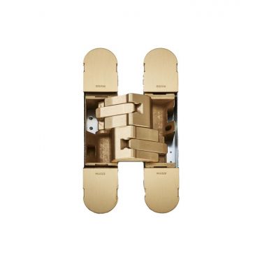 Click Here To Enlarge This Photo Of CI001131OSG00 - Carlisle Brass CEAM 1131 3D Concealed Hinge 160 x 32mm &lpar;Max 80kg per 2 hinges&comma; 120kg per 3 hinges&rpar; Satin Brass
