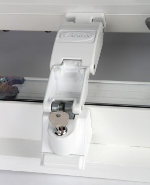 Click Here To Enlarge This Photo Of JACKLOC Titan Robust Folding Window Restrictor Anthracite Grey