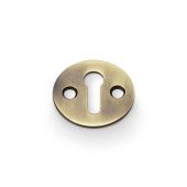 AW399ABZ - Alexander & Wilks Victorian Escutcheon Standard Profile - Antique Bronze