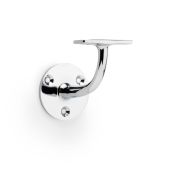 AW750PC - Alexander & Wilks Handrail Bracket &lpar;Heavy&rpar; 80mm projection - Polished Chrome