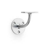 AW750SC - Alexander & Wilks Handrail Bracket &lpar;Heavy&rpar; 80mm projection - Satin Chrome