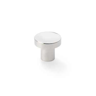 Click Here To Enlarge This Photo Of AW821-30-PC - Alexander & Wilks Plain Face Round Cupboard Knob - Polished Chrome - 30mm