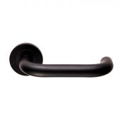 SWL1190MB - Carlisle Brass Eurospec 'Nera' Safety Lever on Round Rose &lpar;G304&rpar; Matt Black