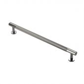 FTD700ECP - Carlisle Brass Fingertip Design Knurled Pull Handle 254mm &lpar;224mm c&sol;c&rpar; Polished Chrome