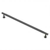 FTD700HMB - Carlisle Brass Fingertip Design Knurled Pull Handle 30mm &lpar;320mm c&sol;c&rpar; Matt Black