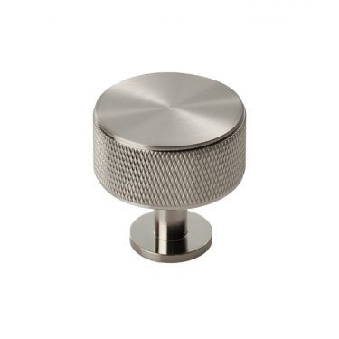 Click Here To Enlarge This Photo Of FTD703SN - Carlisle Brass Fingertip Design Knurled Radio Knob 35mm Satin Nickel