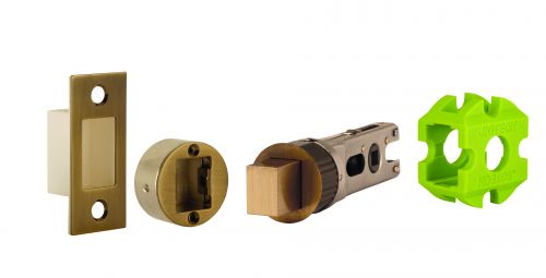 Click Here To Enlarge This Photo Of JTL4523-F Jigtech Antique Brass 57mm Smart Dead Bolt -&nbsp;CE&sol;Fire Rated