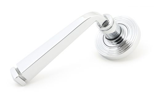 Click Here To Enlarge This Photo Of 49951 From The Anvil Polished Chrome Avon Round Lever on Rose Set &lpar;Beehive&rpar; - Unsprung