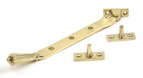 Click Here To Enlarge This Photo Of 46703 From The Anvil Polished Brass 8" Hinton Stay