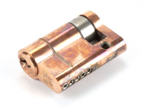 Click Here To Enlarge This Photo Of 45881 From The Anvil Polished Bronze 35&sol;10 5pin Euro Profile Single Cylinder