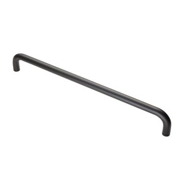 Click Here To Enlarge This Photo Of CSD1450MB - Carlisle Brass Eurospec 450mm x 19mm 'D' Pull Handle &lpar;G304&rpar; Matt Black