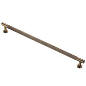 FTD710HAB - Carlisle Brass Fingertip Design 'Lines' Pull Handle 370mm &lpar;320mm c&sol;c&rpar; Antique Brass