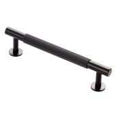 FTD710BMB - Carlisle Brass Fingertip Design 'Lines' Pull Handle 158mm &lpar;128mm c&sol;c&rpar; Matt Black