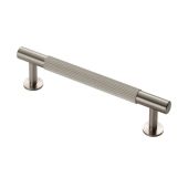 FTD710BSN - Carlisle Brass Fingertip Design 'Lines' Pull Handle 158mm &lpar;128mm c&sol;c&rpar; Satin Nickel