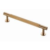 FTD710CSB - Carlisle Brass Fingertip Design 'Lines' Pull Handle 190mm &lpar;160mm c&sol;c&rpar; Satin Brass