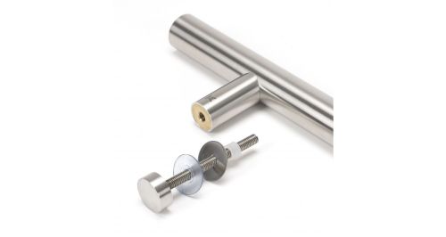 Click Here To Enlarge This Photo Of 50234 From The Anvil Satin SS &lpar;316&rpar; 1500mm T Bar Handle Bolt Fix 32mm dia&period;