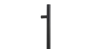 50254 From The Anvil Matt Black SS &lpar;316&rpar; 600mm T Bar Handle Secret Fix 32mm dia&period;