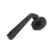 46089 From The Anvil Aged Bronze Avon Round Lever on Rose Set &lpar;Plain&rpar;