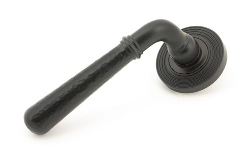 Click Here To Enlarge This Photo Of 50051 From The Anvil Aged Bronze Hammered Newbury Lever on Rose Set &lpar;Beehive&rpar; - Unsprung