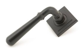 50032 From The Anvil Aged Bronze Newbury Lever on Rose Set &lpar;Square&rpar; - Unsprung