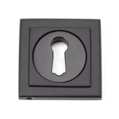 46116 From The Anvil Aged Bronze Round Escutcheon &lpar;Square&rpar;