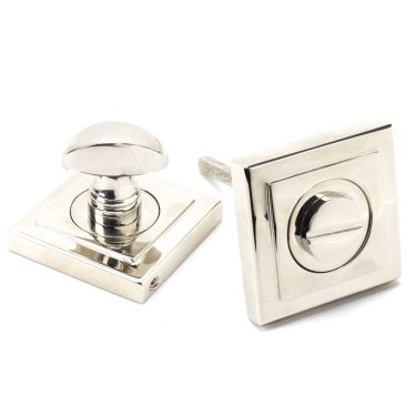 Click Here To Enlarge This Photo Of 45742 From The Anvil Polished Nickel Round Thumbturn Set &lpar;Square&rpar;