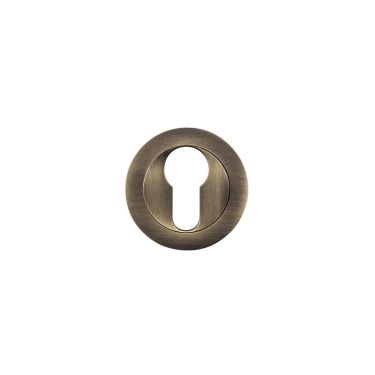 Click Here To Enlarge This Photo Of ZPZ001FB - Zoo Hardware Stanza Euro Profile Escutcheon &lpar;50mm dia&rpar; Florentine Bronze &lpar;Designer Range&rpar;