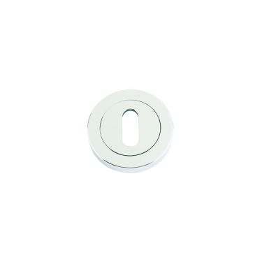 Click Here To Enlarge This Photo Of ZPZ002PN - Zoo Hardware Stanza Standard Profile Escutcheon &lpar;50mm dia&rpar; Polished Nickel &lpar;Designer Range&rpar;