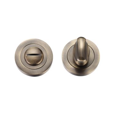 Click Here To Enlarge This Photo Of ZPZ004FB - Zoo Hardware Stanza Turn and Release &lpar;50mm dia&rpar; Florentine Bronze &lpar;Designer Range&rpar;