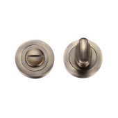ZPZ004FB - Zoo Hardware Stanza Turn and Release &lpar;50mm dia&rpar; Florentine Bronze &lpar;Designer Range&rpar;