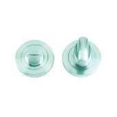 ZPZ004SN - Zoo Hardware Stanza Turn and Release &lpar;50mm dia&rpar; Satin Nickel &lpar;Designer Range&rpar;