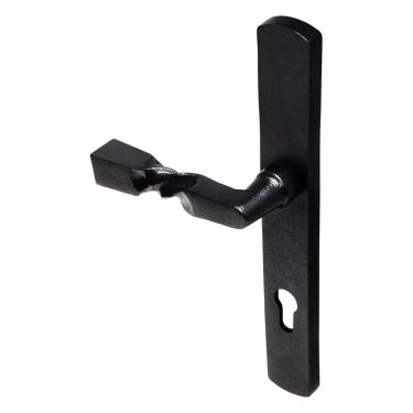 Click Here To Enlarge This Photo Of DuraTique&comma; 92mm Multipoint Lock Villand Lever Handles - Stainless Steel Black Antique Finish 44-68mm &lpar;CO7100C-TMB&rpar;