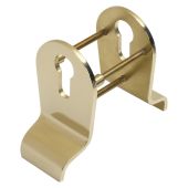 BLU Performance Classic Euro Cylinder Pull&comma; Back to back&comma; Up to 60mm Door Thickness&comma; 316 Stainless Steel in a PVD Polished Brass Finish &lpar;CP30-PPB&rpar;