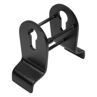 Click Here To Enlarge This Photo Of DuraTique&comma; CP30 Cylinder Pull&comma; Back to Back Fixing - Suits Door Thickness of upto 60mm&comma; Textured Matt Black Finish 316 Stainless Steel &lpar;CP30-TMB&rpar;