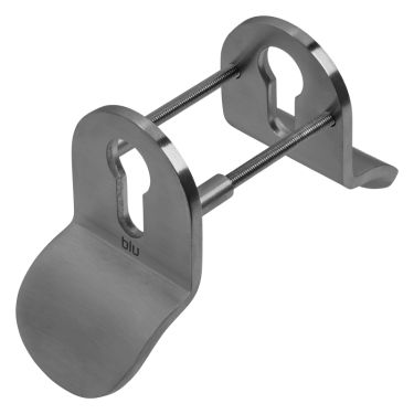 Click Here To Enlarge This Photo Of BLU Performance Contemporary Euro Cylinder Pull&comma; Back to back&comma; Up to 75mm Door Thickness&comma; 316 Satin Stainless Steel &lpar;CP50-SSS&rpar;