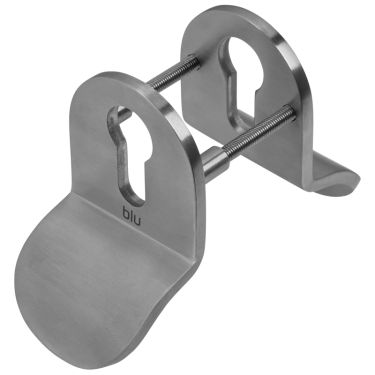 Click Here To Enlarge This Photo Of BLU Performance Contemporary Euro Cylinder Pull&comma; Back to back&comma; Up to 44mm Door Thickness&comma; 316 Satin Stainless Steel &lpar;CP53-SSS&rpar;