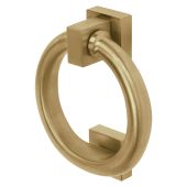 BLU Performance Ring Door Knocker&comma; 316 Stainless Steel in a PVD Satin Brass Finish &lpar;DKB200-PSB&rpar;