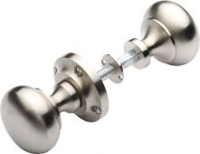 RIM V980-SN Heritage Brass Victoria Rim Knob Satin Nickel Finish