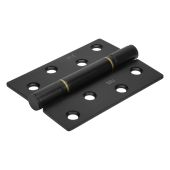 BLU Performance Butt Hinge Square Corner&comma; 102 x 76 x 3mm&comma; 316 Stainless Steel in a Matt Smooth Black &lpar;HQ4-MSB&rpar;