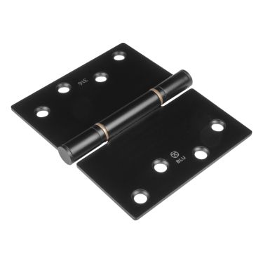 Click Here To Enlarge This Photo Of BLU Performance Projection Hinge Square Corner&comma; 125mm x 102 x 3mm&comma; 316 Stainless Steel in a PVD Satin Black Finish &lpar;HQ45-PBK&rpar;