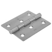 BLU Performance Slim Knuckle Door and Window Hinge Square Corner&comma; 76 x 66 x 2mm&comma; 316 Satin Stainless Steel &lpar;HY3-SSS&rpar;