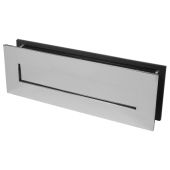 BLU Performance Sleeved Letter Plate&comma; 330 x 110mm&comma; Up to 68mm Door Thickness&comma; 316 Polished Stainless Steel &lpar;LP400-PSS&rpar;